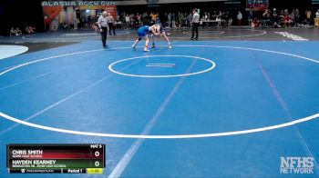 135 lbs Champ. Round 1 - Hayden Kearney, Redington Sr. Jr/Sr High School vs Chris Smith, Nome High School