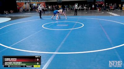 135 lbs Champ. Round 1 - Hayden Kearney, Redington Sr. Jr/Sr High School vs Chris Smith, Nome High School