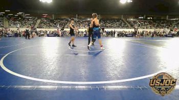 120 lbs Consi Of 16 #2 - Kamden Barnett, Bristow Elementary Wrestling Club vs Owen Sartain, Husky Wrestling Club