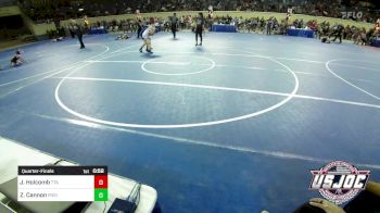 120 lbs Quarterfinal - JM Holcomb, Texas Takedown Academy vs Zac Cannon, Piedmont