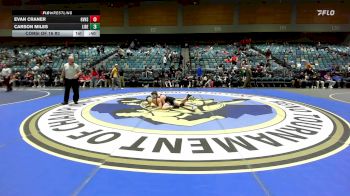 126 lbs Consi Of 16 #2 - Evan Craner, Grantsville vs Carson Miles, Liberty