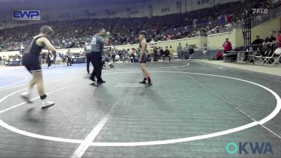 110 lbs Round Of 16 - Gage Bledsoe, Woodland Wrestling Club vs Gage Rackley, Tuttle Wrestling