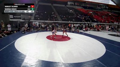 102.5-112 lbs Cons. Sub-semis - Marley Eldred, Idaho vs Marina Wince, Colorado