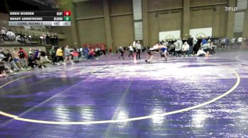 150 lbs Cons. Round 2 - Brady Armstrong, Hillsboro vs Drew Borden, Hewitt-Trussville