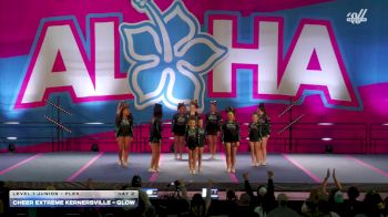 Cheer Extreme Kernersville - Glow [2025 L1 Junior - Flex Day 2] 2025 Aloha Gatlinburg Showdown