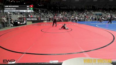 64 lbs Round Of 32 - Lane McClintock, Sebolt Wrestling Academy vs Louden Mills, Keystone Wrestling Club