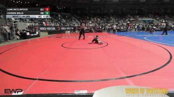 64 lbs Round Of 32 - Lane McClintock, Sebolt Wrestling Academy vs Louden Mills, Keystone Wrestling Club