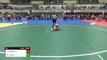 60 lbs Cons. Round 3 - Markus Zwiefel, Tomah/LAW vs Carson Torkelson, LAW