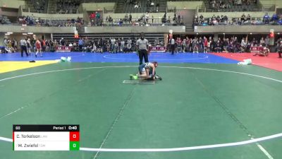 60 lbs Cons. Round 3 - Markus Zwiefel, Tomah/LAW vs Carson Torkelson, LAW
