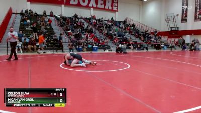 157 lbs Champ. Round 1 - Lance Stover, Corban University vs Kyle Huard, Western Washington University