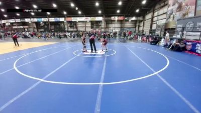 85 lbs Cons. Semi - Tristan Ginther, Southwest Wrestling Academy vs Eli Appel, Dakota Boyz Wrestling Club