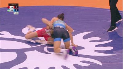 55 kg 1/8 Final - Tuba Demir, Turkiye vs Sandugash Djenbaeva, Uzbekistan