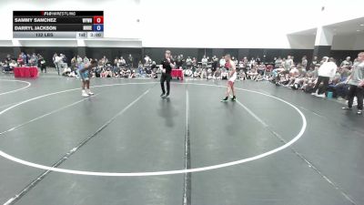 132 lbs Sammy Sanchez, Team Wyoming White vs Darryl Jackson, Minnesota Red