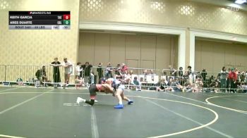 69 lbs 2nd Place - Keith Garcia, The Valley WC vs Ares Duarte, Cal Grapplers