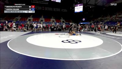 144 lbs Cons. Sub-rd Of 16 - Brooklyn Pickett, MD vs Austin Collins, CO