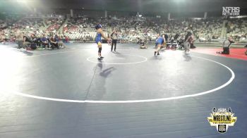 G6A-155 lbs Semifinal - Kaydance Sherwood, SAPULPA (Girls) vs Mya Dobrinski, STILLWATER (Girls)