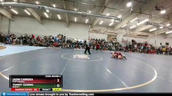 126 lbs Cons. Round 2 - Tommy Cearns, Bennett vs Jadin Carrera, Fort Morgan