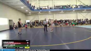 157 lbs Champ. Round 2 - Logan Marko, Washington And Jefferson College vs Robert Lawlor, Alvernia University