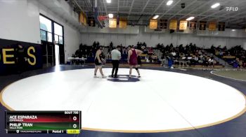 215 lbs Champ. Round 1 - Philip Tran, Villa Park vs Ace Esparaza, Esperanza