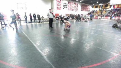144 lbs Quarterfinal - David Mendoza, Valenicia (Santa Clarita) vs Jayden Ai Ekong, Long Beach Poly