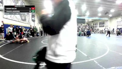 157 lbs Cons. Semi - Travis Ledesma, Paloma Valley vs Adam Salas, Los Alamitos
