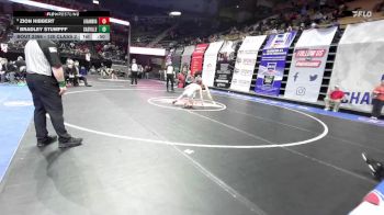 120 Class 2 lbs 5th Place Match - Bradley Stumpff, Cassville vs Zion Hibbert, Logan-Rogersville