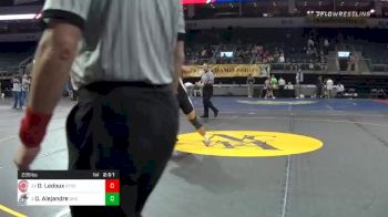 235 lbs Semifinal - Dominic Ledoux, Springfield Technical Community College vs Octavio Alejandre, Grays Harbor College
