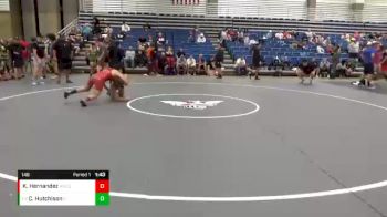 148 lbs Cons. Round 4 - Carter Hutchison, Cascade vs Kevin Hernandez, Team Poeta