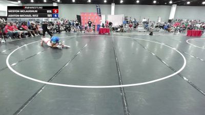 175 lbs Weston McLaughlin, Team Wyoming Black vs Ashton-Michael Ritz, Virginia Freestyle