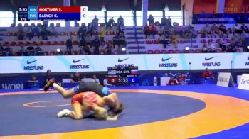 50 kg 1/8 Final - Sage Raine Mortimer, United States vs Khrystyna Basych, Slovakia