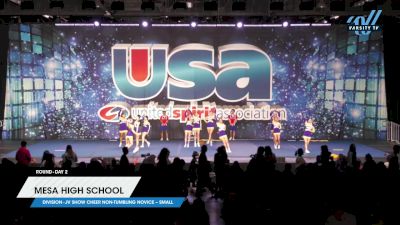 Mesa High School [2024 JV Show Cheer Non-Tumbling Novice -- Small Day 2] 2024 USA Spirit Nationals/Collegiate Champs/Jr. Nats