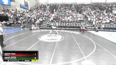 4A 125 lbs Quarterfinal - Sammi Smith, Crimson Cliffs High vs Aspyn Cole, Jordan