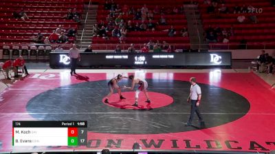 174 lbs Marc Koch, Davidson vs Brody Evans, Edinboro