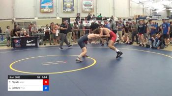 65 kg Round Of 64 - Derek Fields, Arsenal Wrestling vs Cole Becker, PINnacle