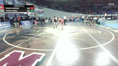 5A Boys 175 lbs Quarterfinal - Ethan Powell, Redmond Boys vs Isaiah Parsons, Canby Boys