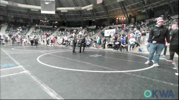 80 lbs Semifinal - Zamaree Washington, Del City Little League Wrestling vs Karter Diggs, HURRICANE WRESTLING ACADEMY