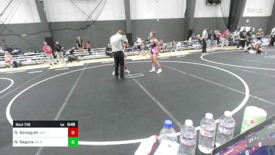 101 lbs Consolation - Nevaeh Almaguer, Victory Wrestling-Central WA vs Nevaeh Segura, SelahFlo Vikings