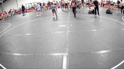 84 lbs Round 2 (6 Team) - Aviyahn Mills, RWA vs Jackson Milot, Backyard Bullies Wrestling Club
