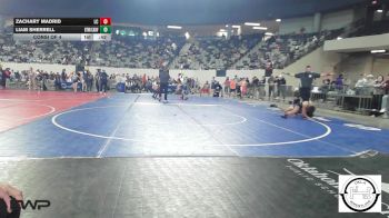 92 lbs Consi Of 4 - Zachary Madrid, Lincoln Christian vs Liam Sherrell, Booker T Washington Carver