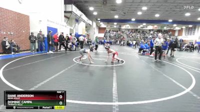 106 lbs Champ. Round 1 - Dane Anderson, Regis Jesuit vs Dominic Campa, Trabuco Hills