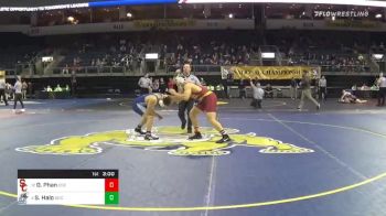 184 lbs Quarterfinal - Dartagnan Phan, University Of Southern California vs Sione Halo, Grays Harbor College