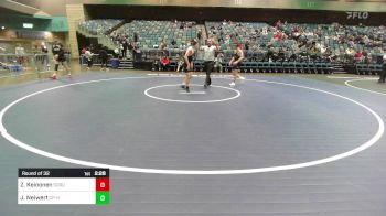 133 lbs Round Of 32 - Zach Keinonen, Southern Oregon vs Joshua Neiwert, Cal Poly Humbolt