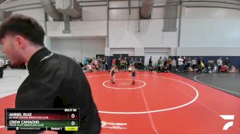 48 lbs 3rd Place Match - Ahriel Ruiz, El Paso Supers Wrestling Club vs Crew Camacho, Texas Elite Wrestling Club
