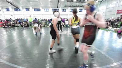 105 lbs Semifinal - Alyssa Rosario, EP Rattlers-EL vs Jayce Leclaire, BAM Training Center-EL