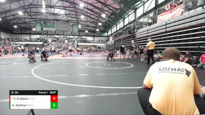 91-94 lbs Semifinal - Vincent Englese, St. Charles Wrestling Club vs Aidan Keilman, Bulldog Premier Wrestling Club