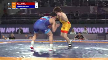 61 kg Quarterfinal - Austin DeSanto, USA vs Ulukbek Zholdoshbekov, KGZ