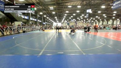 182 lbs Rr Rnd 2 - Cole Ramberger, Diesel vs Wyatt Roe, Hammer Wrestling Club