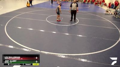 115 lbs Finals (8 Team) - Joey Allery, Bemidji vs Levi Bullerman, Marshall/Lakeville/RTR