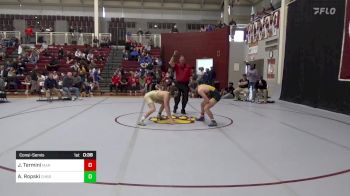 132 lbs Consolation - John Termini, Marist School vs Alex Ropski, Christian Brothers