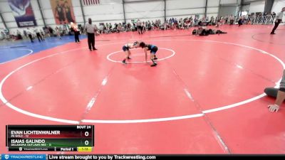 56 lbs Rd# 9- 2:15pm Saturday Final Pool - Evan Lichtenwalner, PA Gold vs Isaias Galindo, Oklahoma Outlaws Red